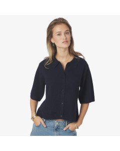Collar Knit Top