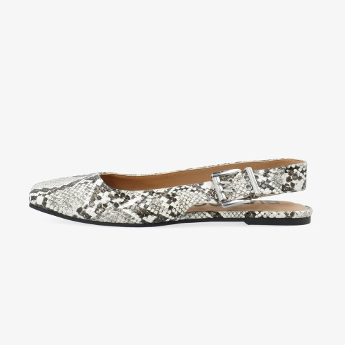 Rose Sling Back Flats