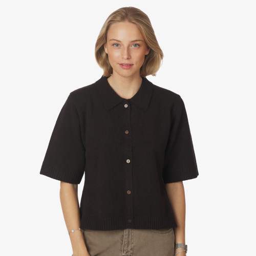 Collar Knit Top