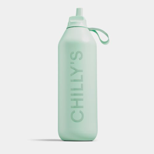 Chillys Series 2 Flip Sports Bottle - Lichen Green 1L