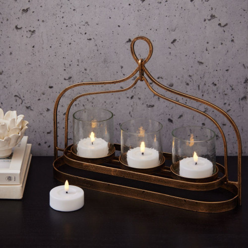 Maxi LED Tealights - Set of 4