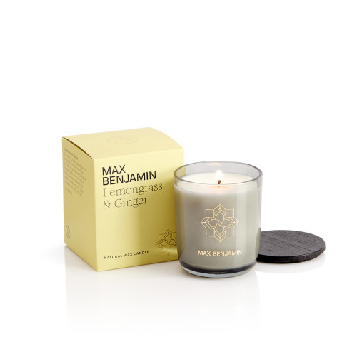 Max Benjamin Lemongrass & Ginger Luxury Candle 