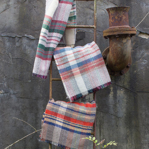  Recycled Wool Throw - Set of 2