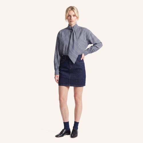 Olalie Bow Tie Shirt