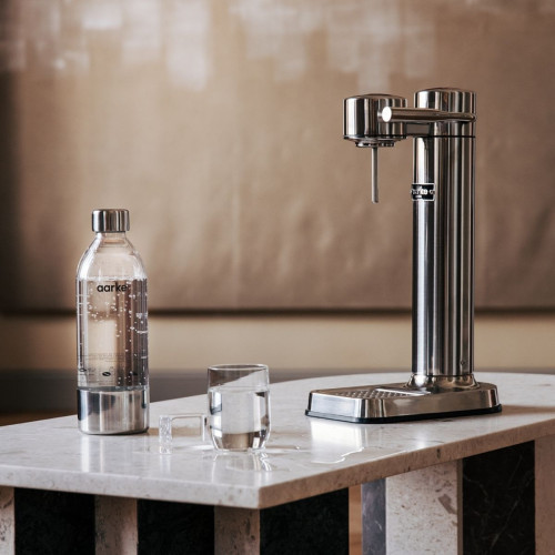 Aarke Water Carbonator 3 Gas Set – Polished Steel