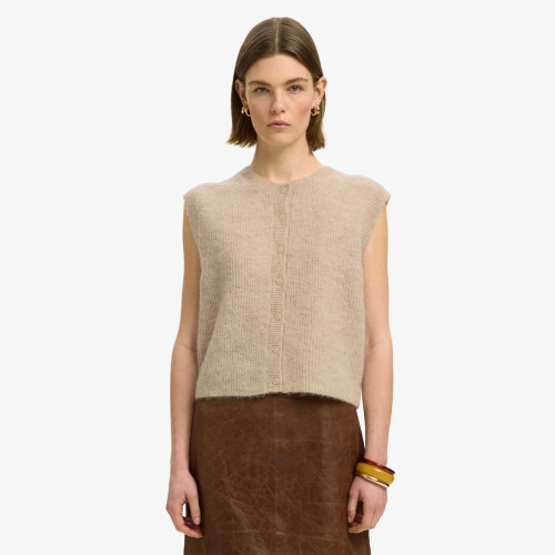 Lulu Button Knit Top