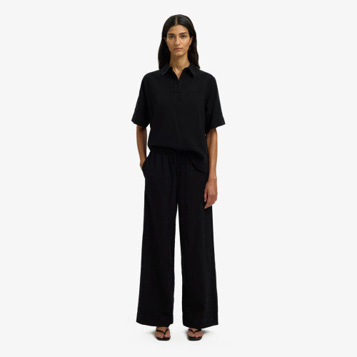 Linen Blend Trousers