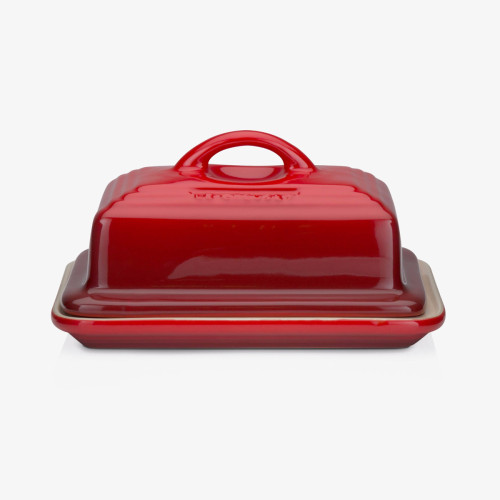 Le Creuset Stoneware Butter Dish - Cerise