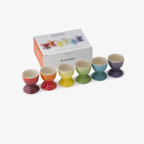 Le Creuset Rainbow Egg Cups - Set of 6 
