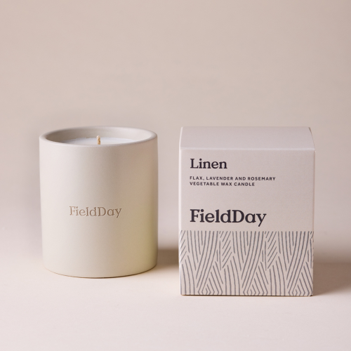 Linen Candle