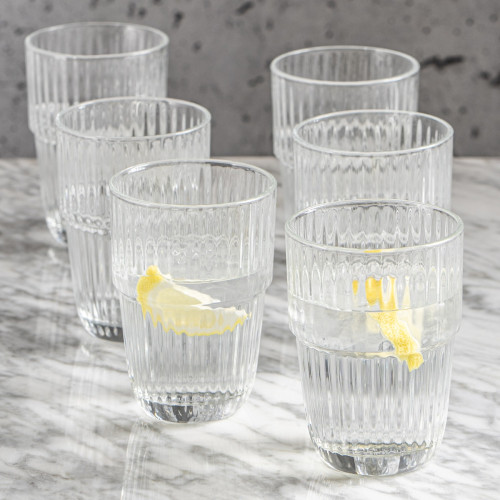 Barshine Rocks Long Drink-Set Of 6