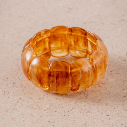 Chunky Marbled Bracelet