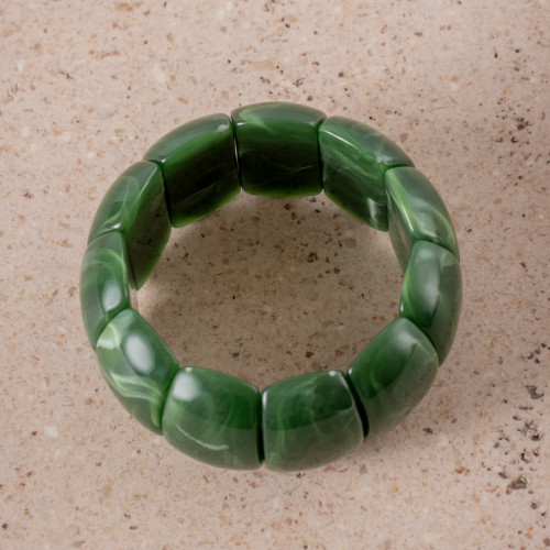Chunky Marbled Bracelet