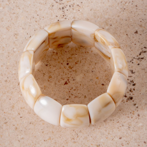 Chunky Marbled Bracelet