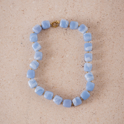 Soft Blue Necklace