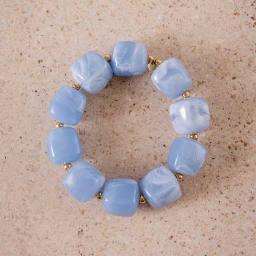 Chunky Blue Bracelet