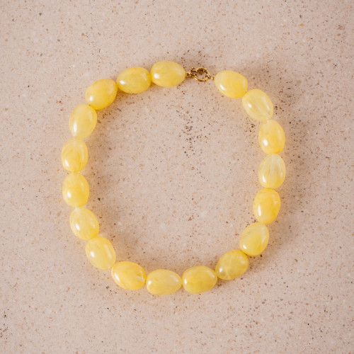 Yellow Statement Necklace