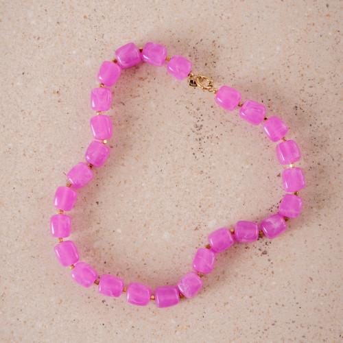 Pink Statement Necklace