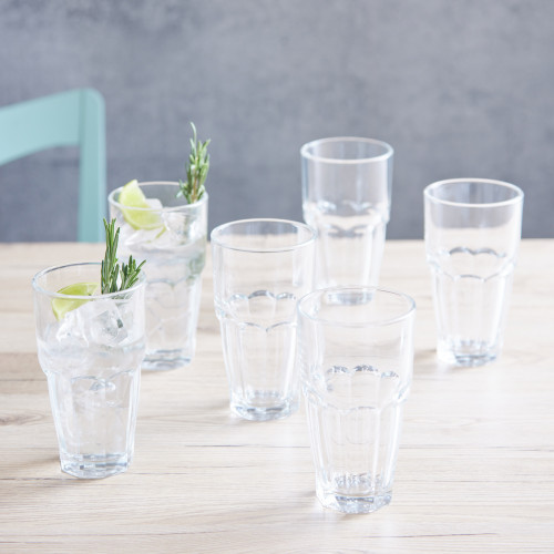 Rock Bar Slim Glass - Set of 6