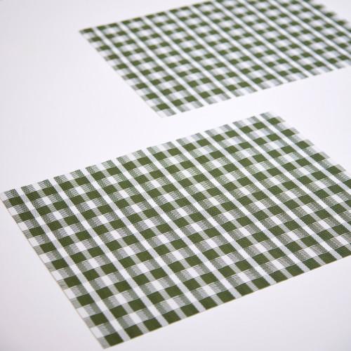 Green Check Placemat - Set Of 6