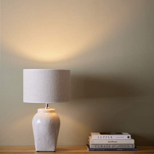 Hekla White Table Lamp