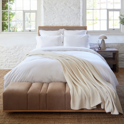 Lily Duvet Collection - White