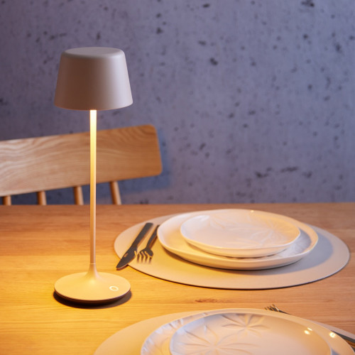 Ecru Rechargeable LED Lamp