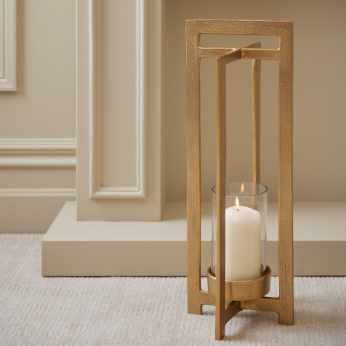 Carter Hurricane Glass Lantern - Small