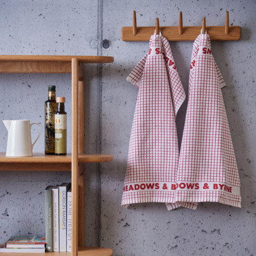 Red Tea Towels - Set of 2