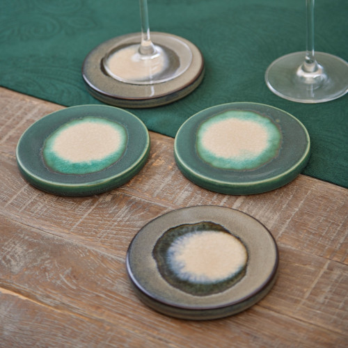 Tulum Ceramic Coasters