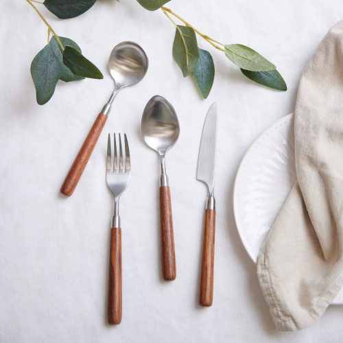 Stockholm 24 Pc Set - Wood