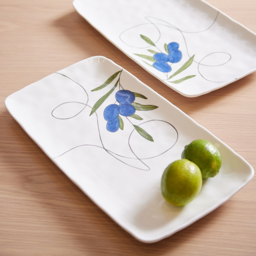 Scribes Serving Plate - Olives Set of 2