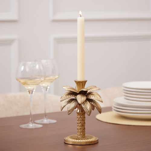 Palm Tree Candle Stick Holder
