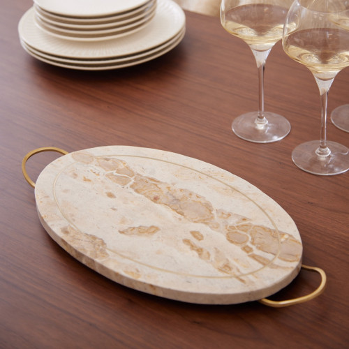 Leopard Marble Tray