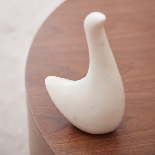 Finch Marble Bird Ornament