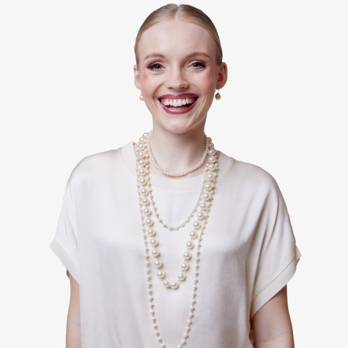 Layered Pearls Necklace