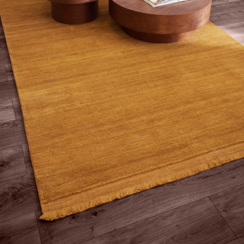 Osvita Wool Rug Mustard
