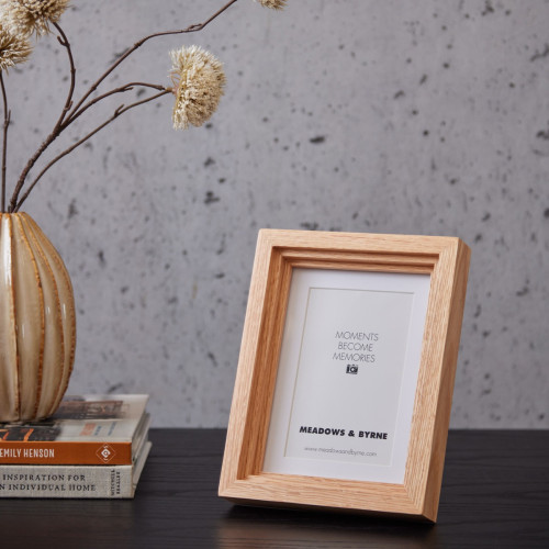 Staggered Oak Photo Frame 4X6