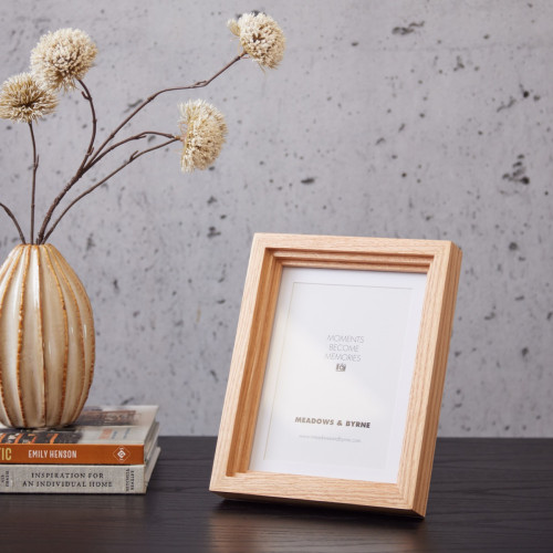 Staggered Oak Photo Frame 5X7