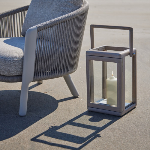 Tular Teak Lantern - Small