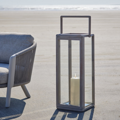 Tular Teak Lantern - Large