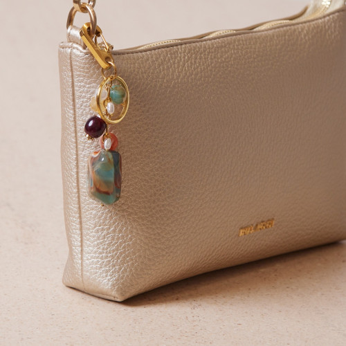 Coloured Stone Charm