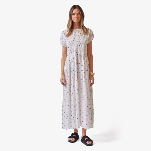 Amelie Ruched Dress