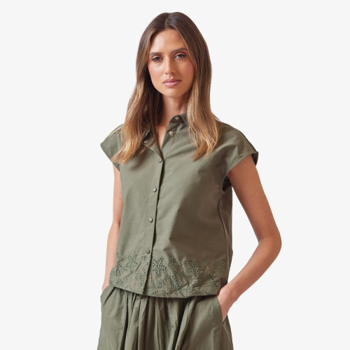 Lordia Embroidered Top