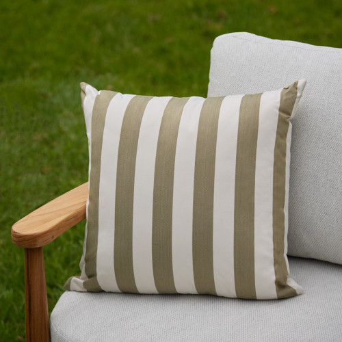 Green Stripe Outdoor Cushion