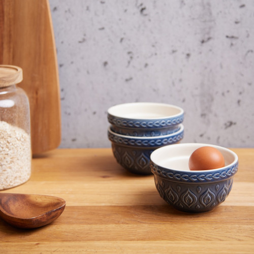 Bakers Bowl Blue - Set of 3       