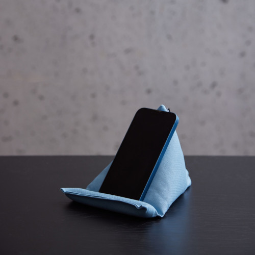 Crib Soft Phone Stand - Blue