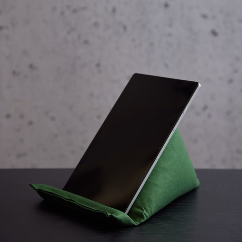 Crib Soft Tablet Stand - Dark Green