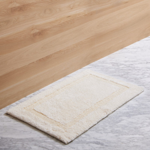 Reversible Tufted Bathmat - Ivory