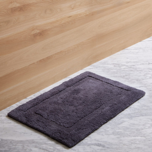 Reversible Tufted Bathmat - Grey